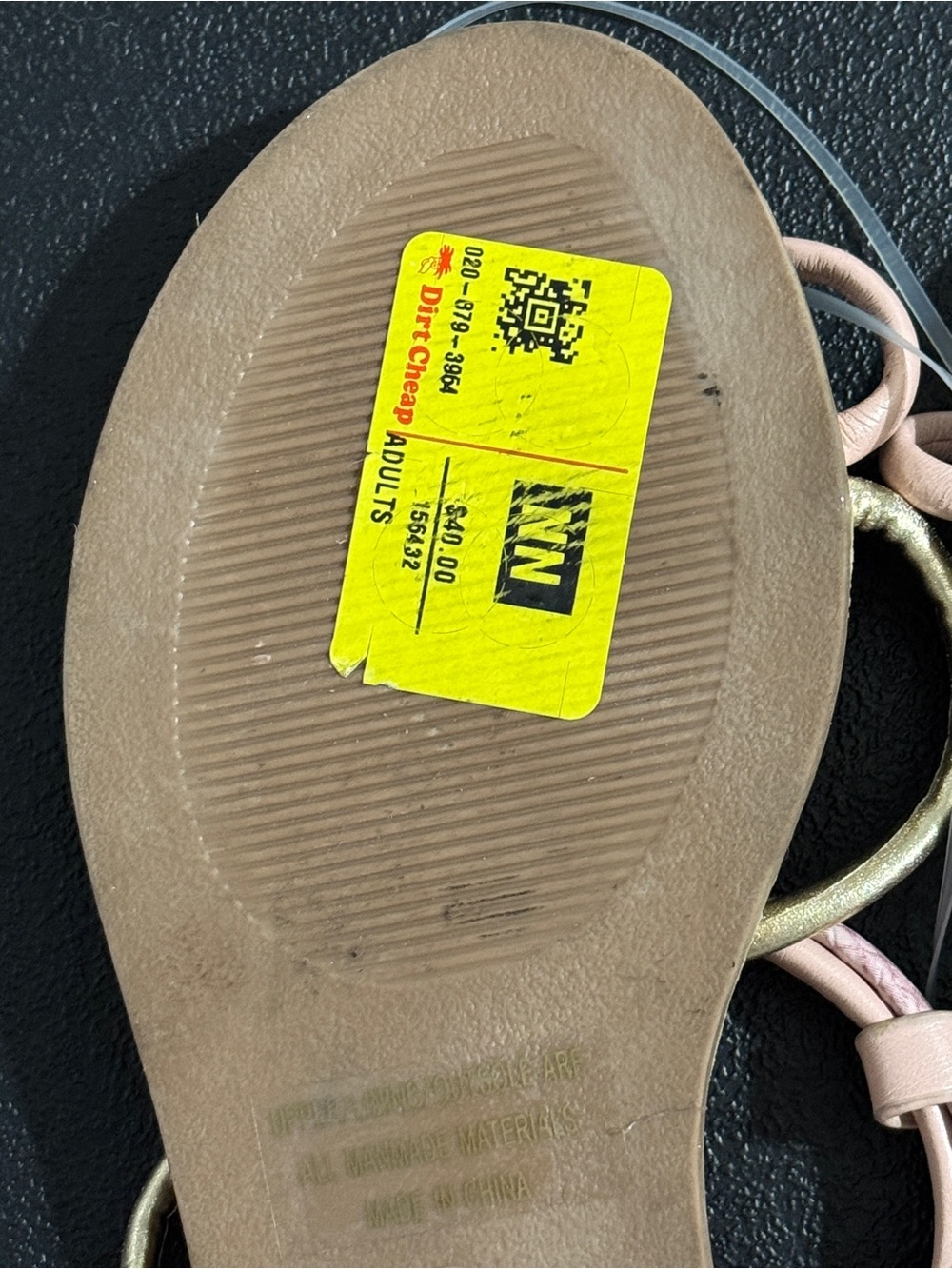 EXTREME Pink Braided Strap Women's Sandals - Picture 8 of 14